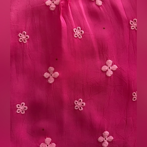 Johnny Was Hot Pink Sleeveless Top - Picture 6 of 6